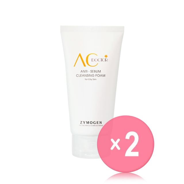 ZYMOGEN-AC Dr Anti-Sebum Cleansing Foam 150ml 2pcs Bundle Set