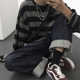 Koiyua - Long-Sleeve Striped T-Shirt | YesStyle