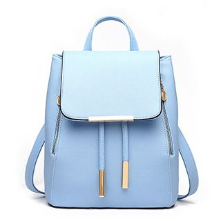 Download Santaka Faux Leather Backpack | YesStyle