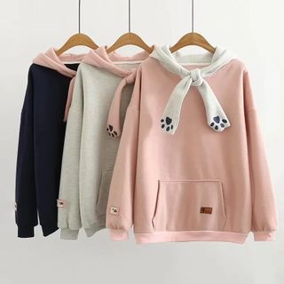 Download Kawaii Fairyland Mock Two-Piece Embroidered Hoodie | YesStyle